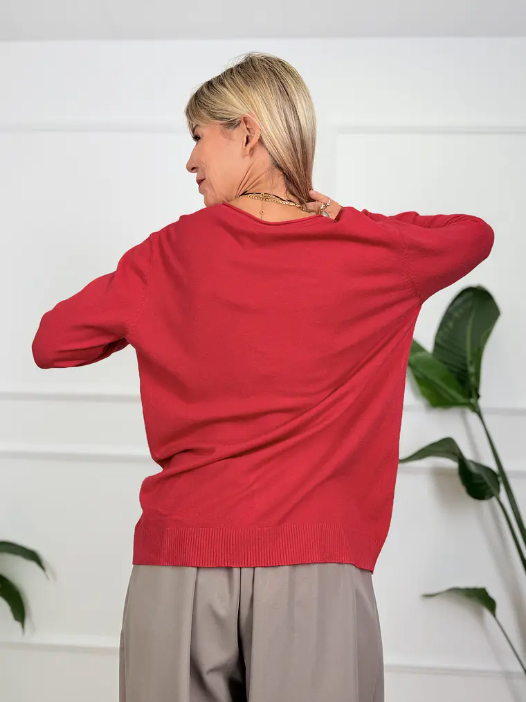 Lourmarin Blouse Red 1110   2