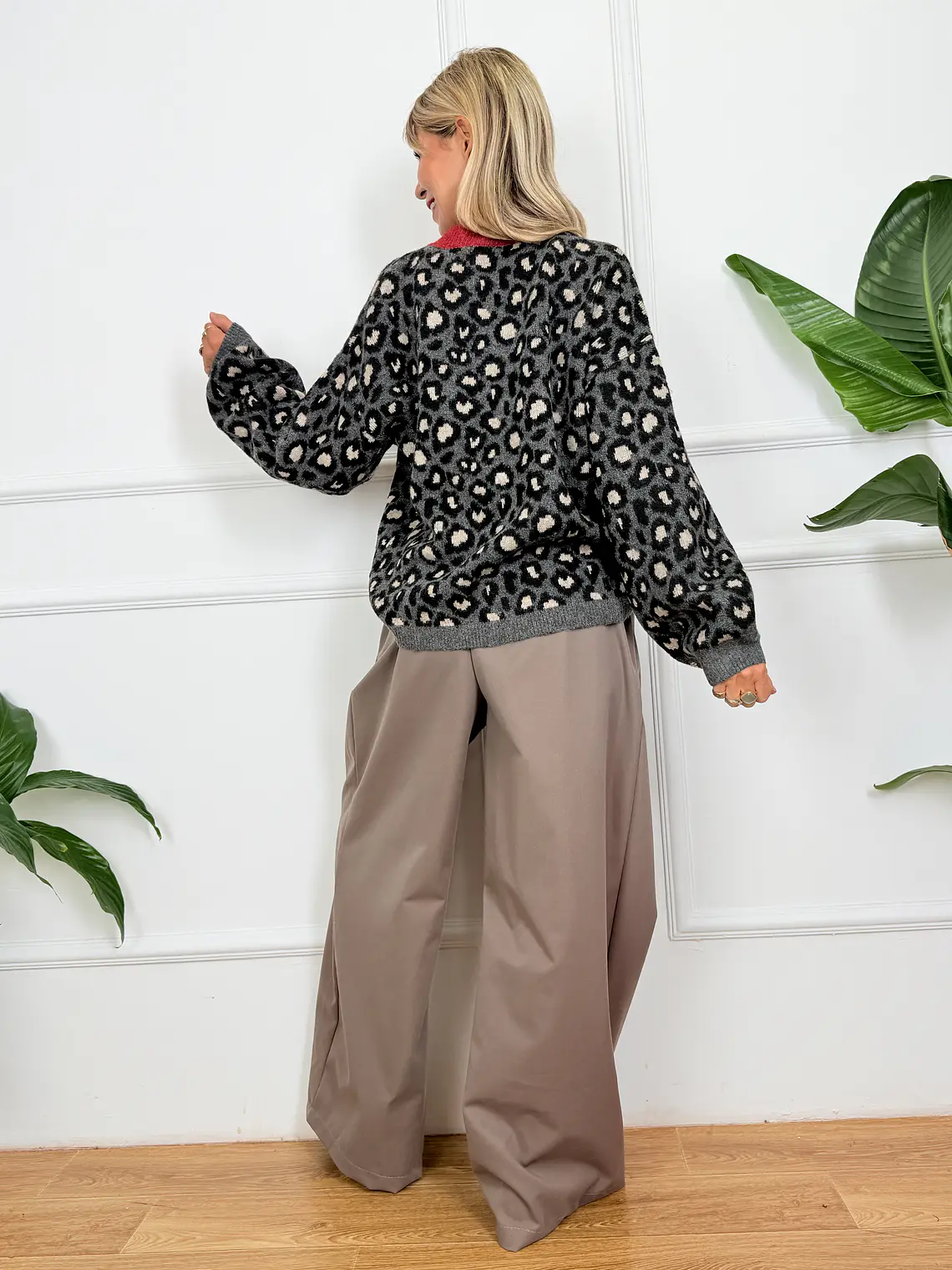 Hannah Leo Sweater Grey 25006 4