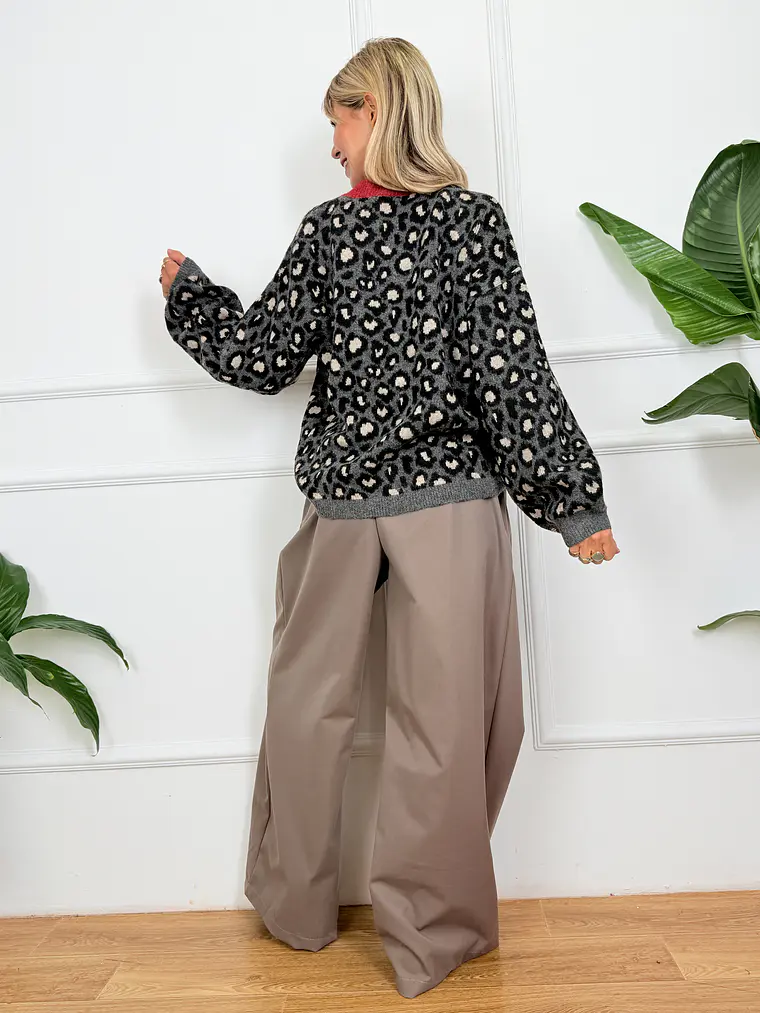 Hannah Leo Sweater Grey 25006 4