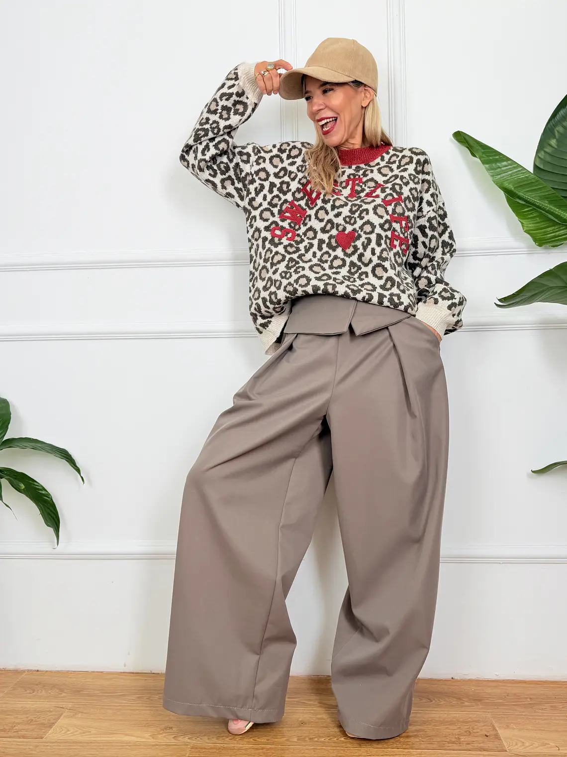 Hannah Leo Sweater Ivory  25006 2