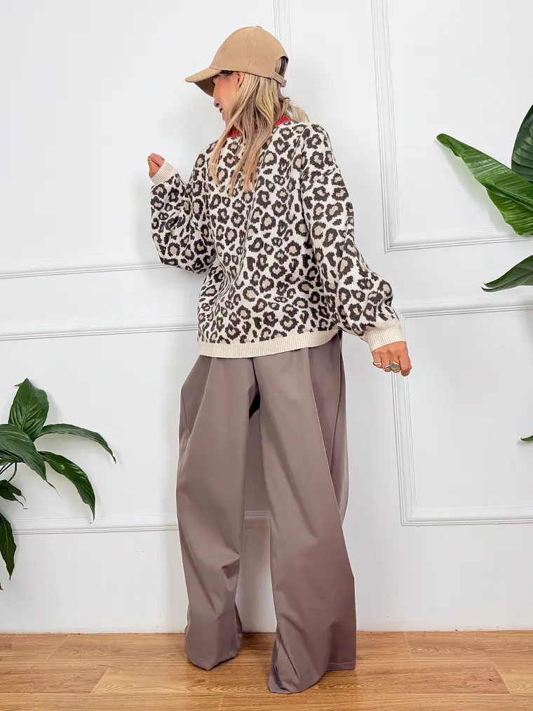 Hannah Leo Sweater Ivory  25006 4