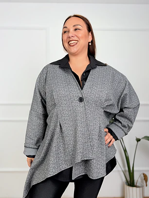Hallstatt Cardigan Light Grey 53411