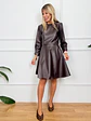 Tropea Leather Dress Plum 56723 - thumbnail 2