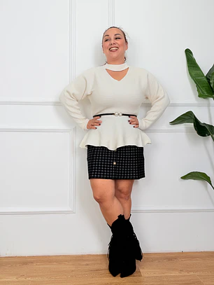 Warsaw Sweater Ivory 6779