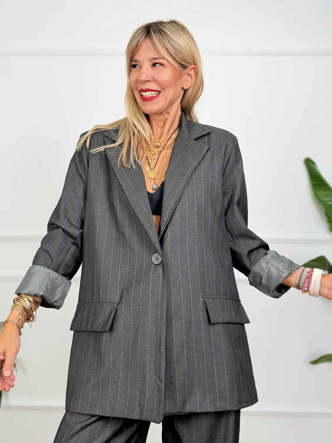 Peter Pinstripe Suit 5898 4