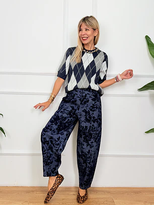 Richard Jean Pants Dark Blue 7916