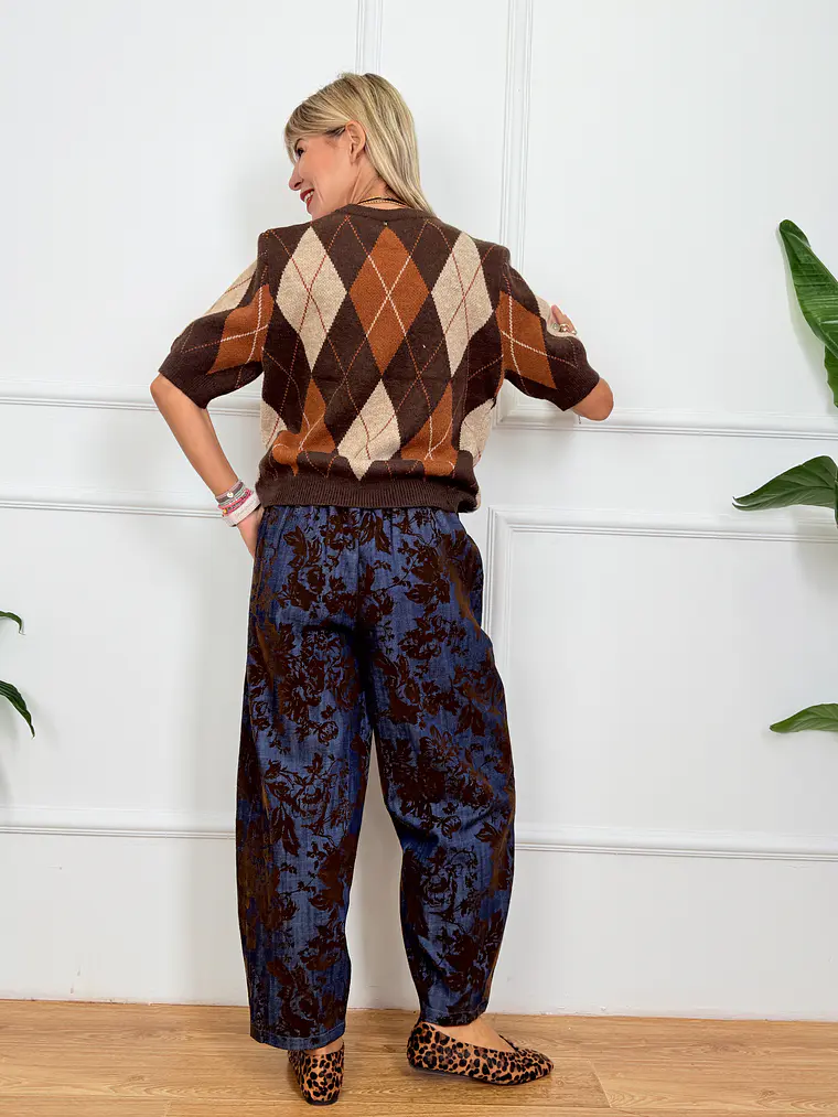 Richard Jean Pants Choco 7916  4