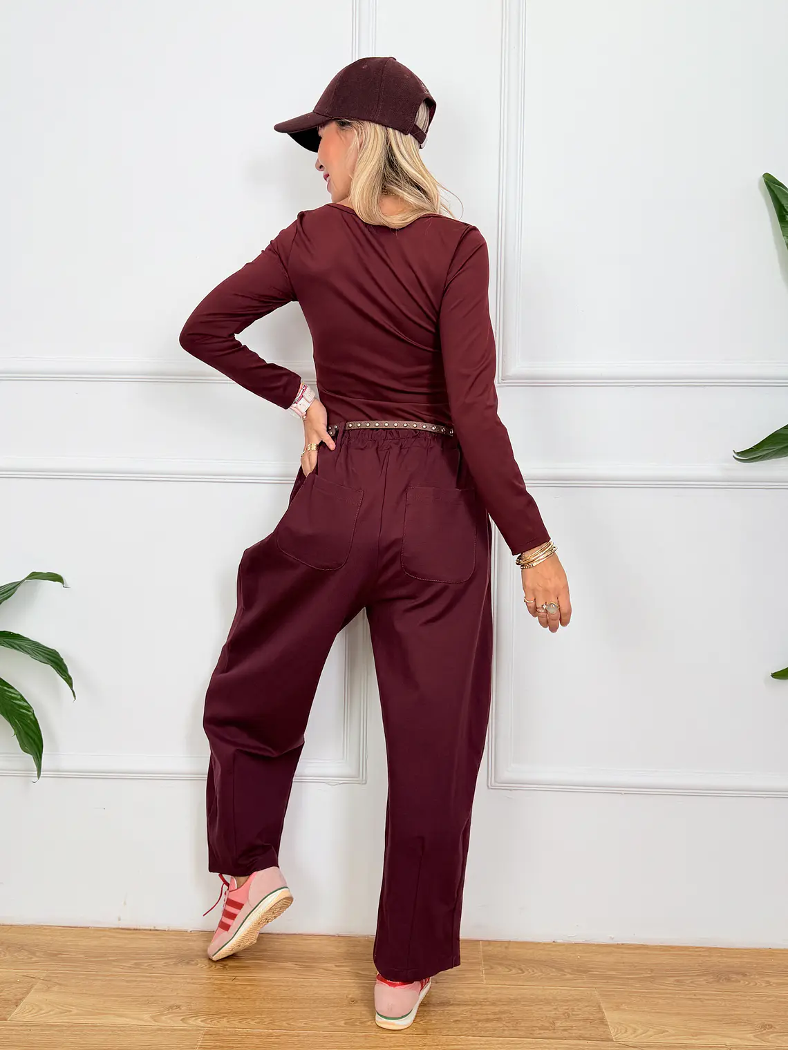 Brest Pants Wine FL9967   4