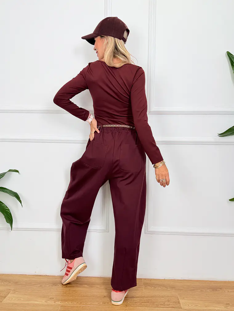Brest Pants Wine FL9967   4