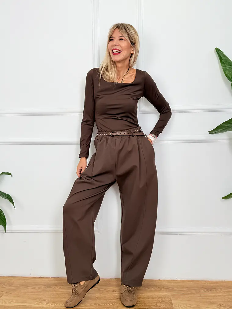 Lander Blouse Brown 3970  2