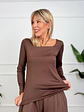 Lander Blouse Brown 3970  - thumbnail 1