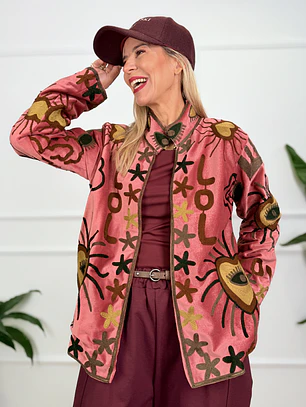 Napoléon Jacket Dust rose K205 