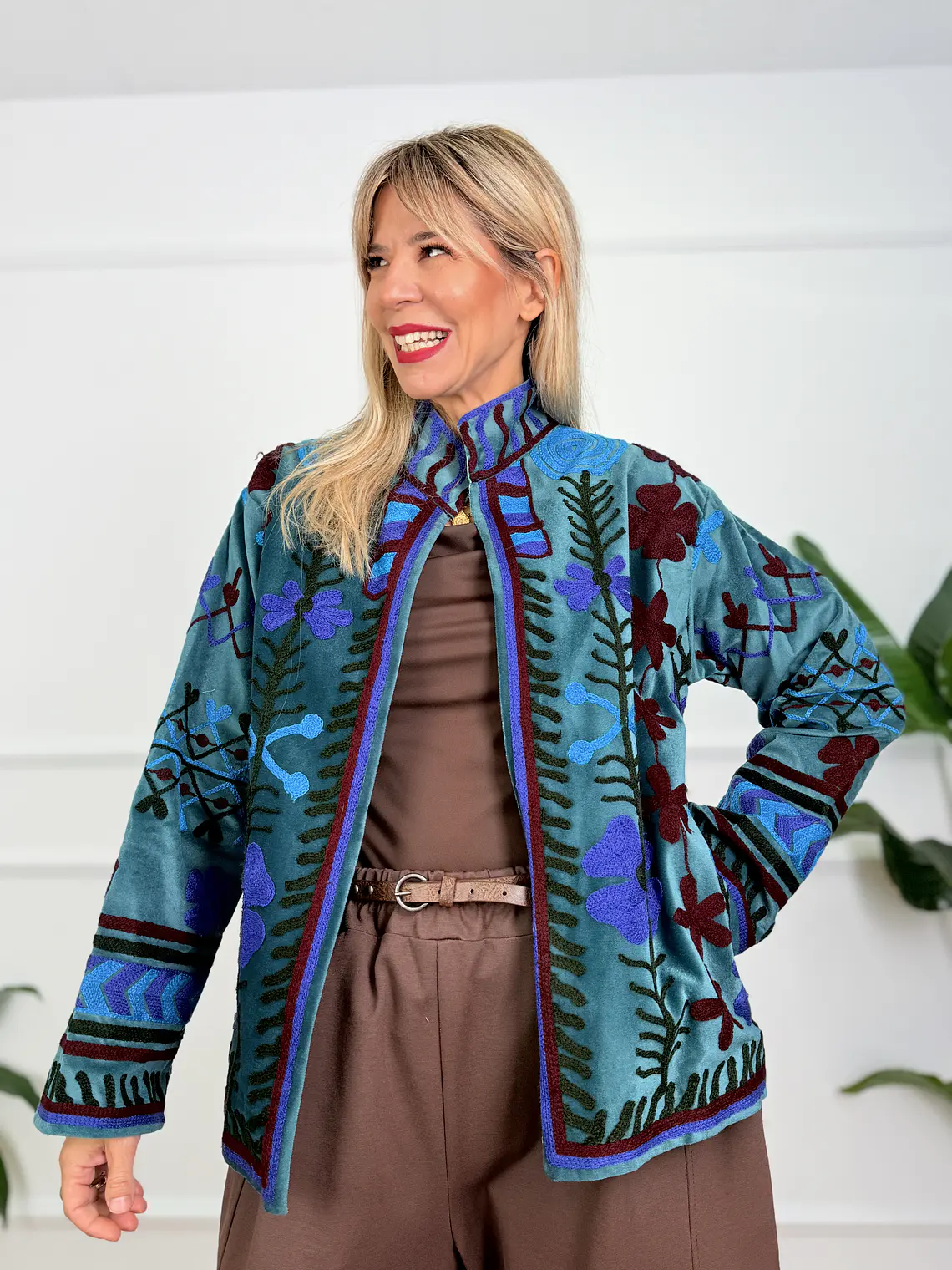 Napoléon Jacket Aquamarine K205  1