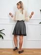 Basile Skirt Mouse Grey 7003 - thumbnail 4