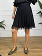 Basile Skirt Mouse Black 7003 - thumbnail 6