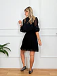 Basile Skirt Mouse Black 7003 - thumbnail 4