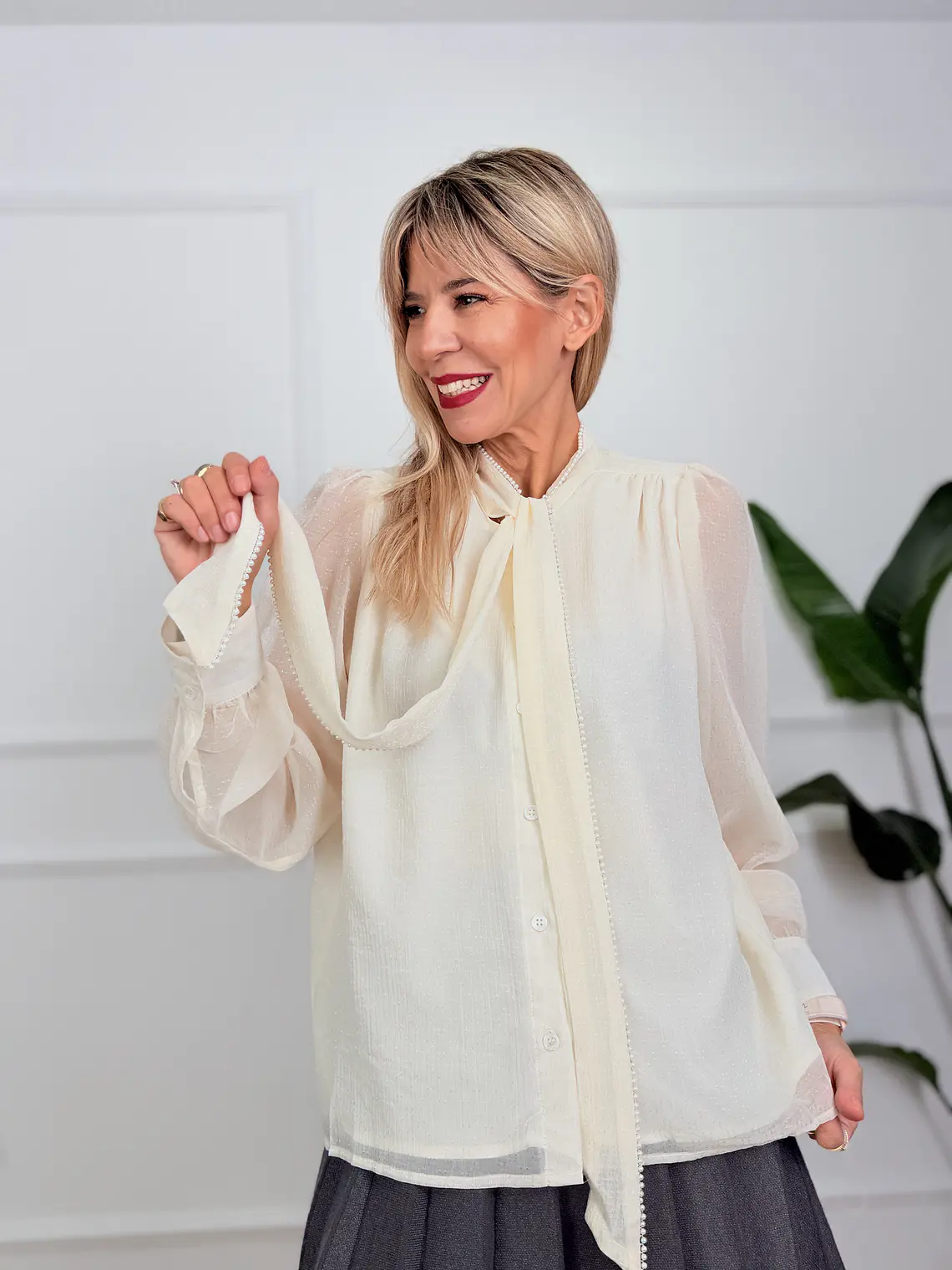 Knokke Shirt Ivory MSX016  1
