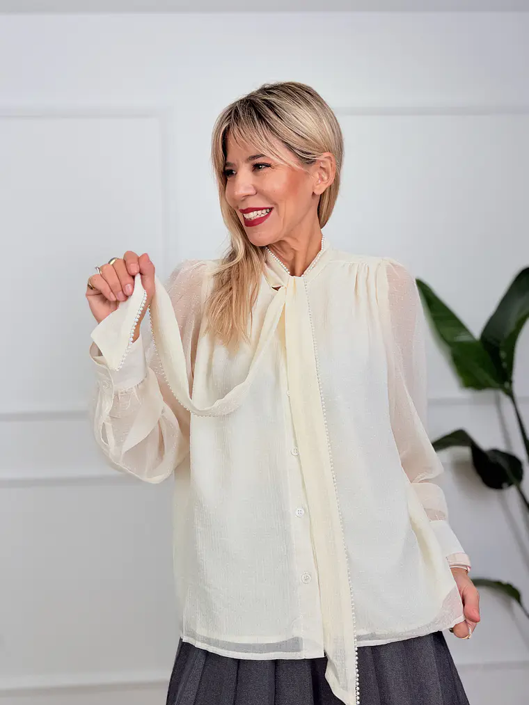 Knokke Shirt Ivory MSX016  1