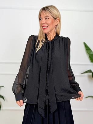 Knokke Shirt Black MSX016 