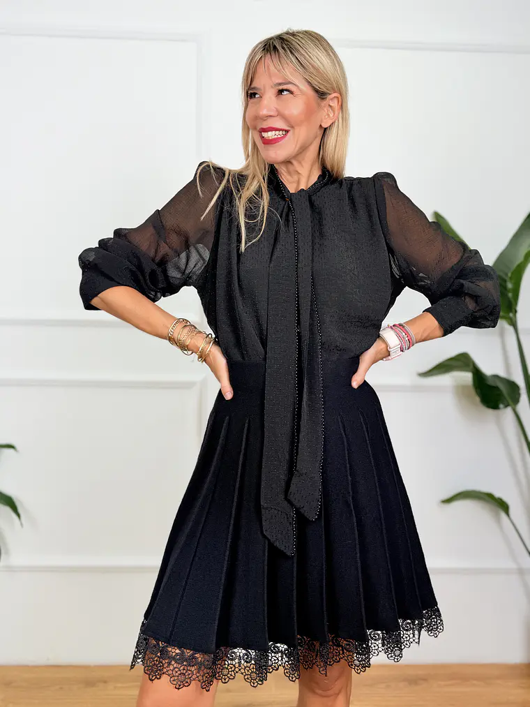 Knokke Shirt Black MSX016  3