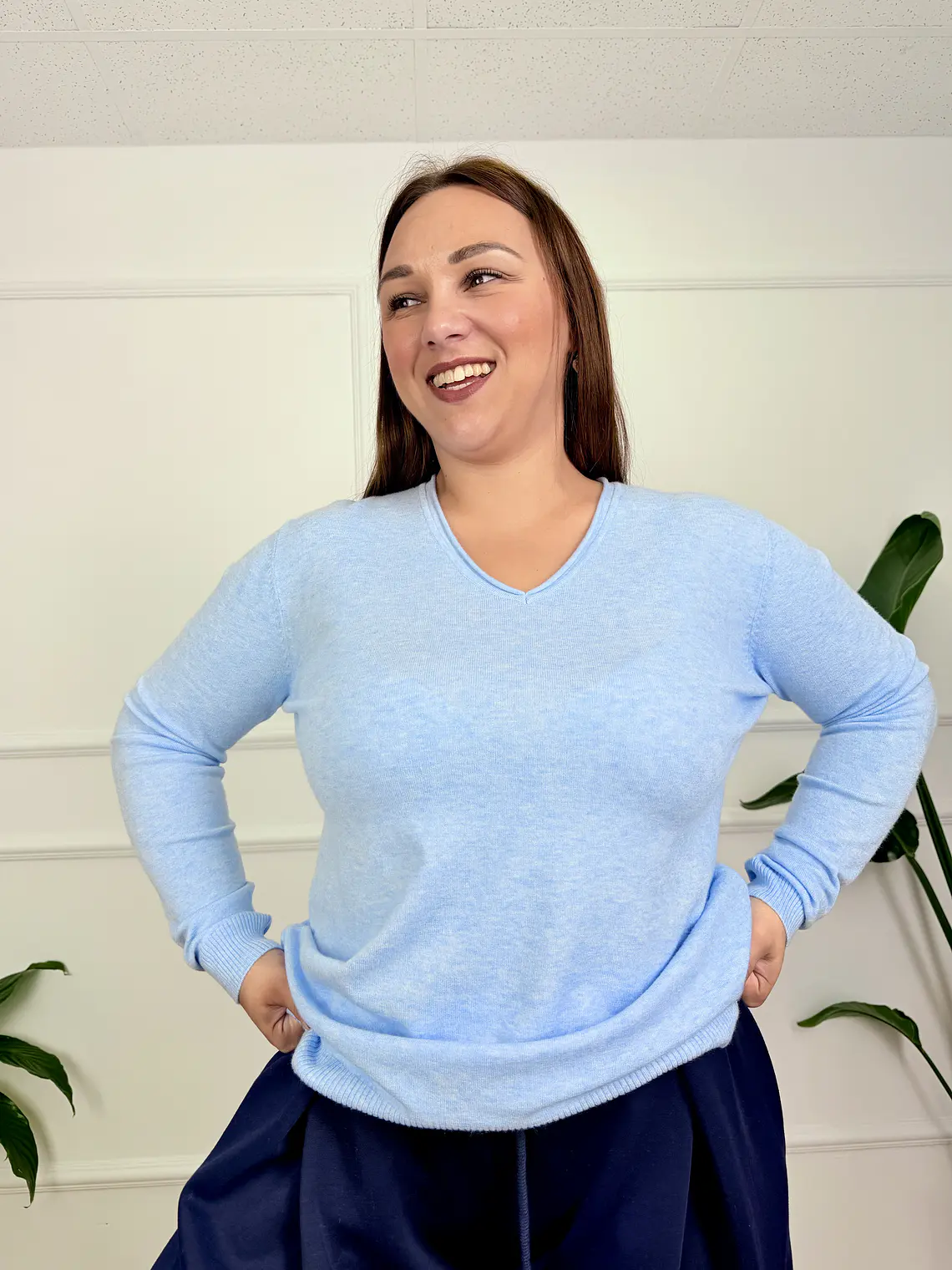 Lourmarin Blouse Βaby Blue 1110   1