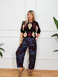 Rhona Argyle Sweater Black 2233  - thumbnail 4