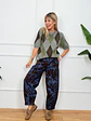Rhona Argyle Sweater Grey 2233 - thumbnail 4