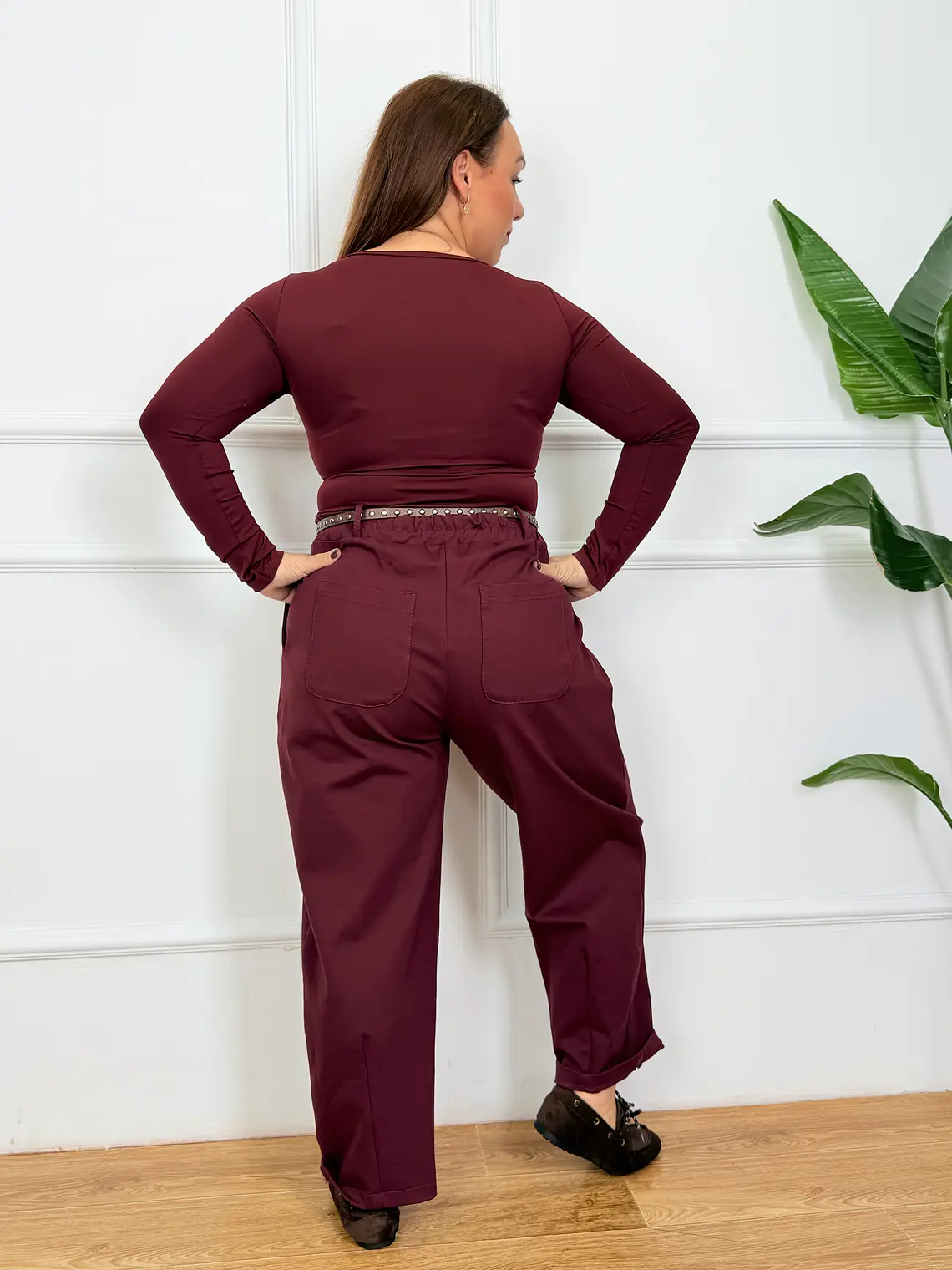 Brest Pants Wine FL9967   3