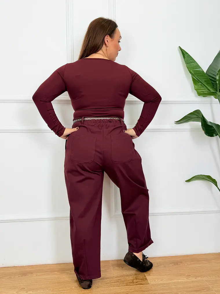 Brest Pants Wine FL9967   3