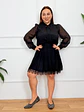 Basile Skirt Mouse Black 7003 - thumbnail 2