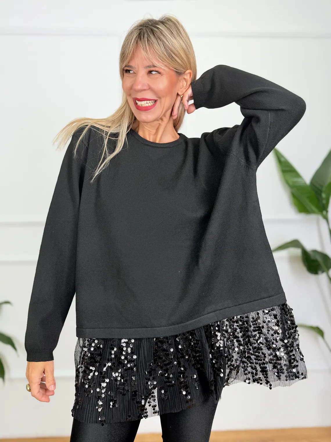 Sigrid Blouse Βlack 86523 1