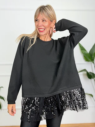 Sigrid Blouse Βlack 86523