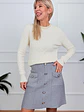 Alva Skirt Grey 6962 - thumbnail 1