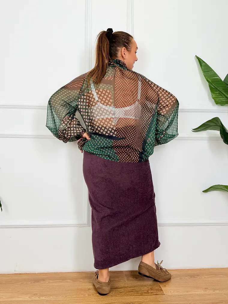 Zwin Blouse Pine 4220 4