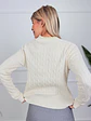 Saga Sweater Ivory 5590  - thumbnail 4
