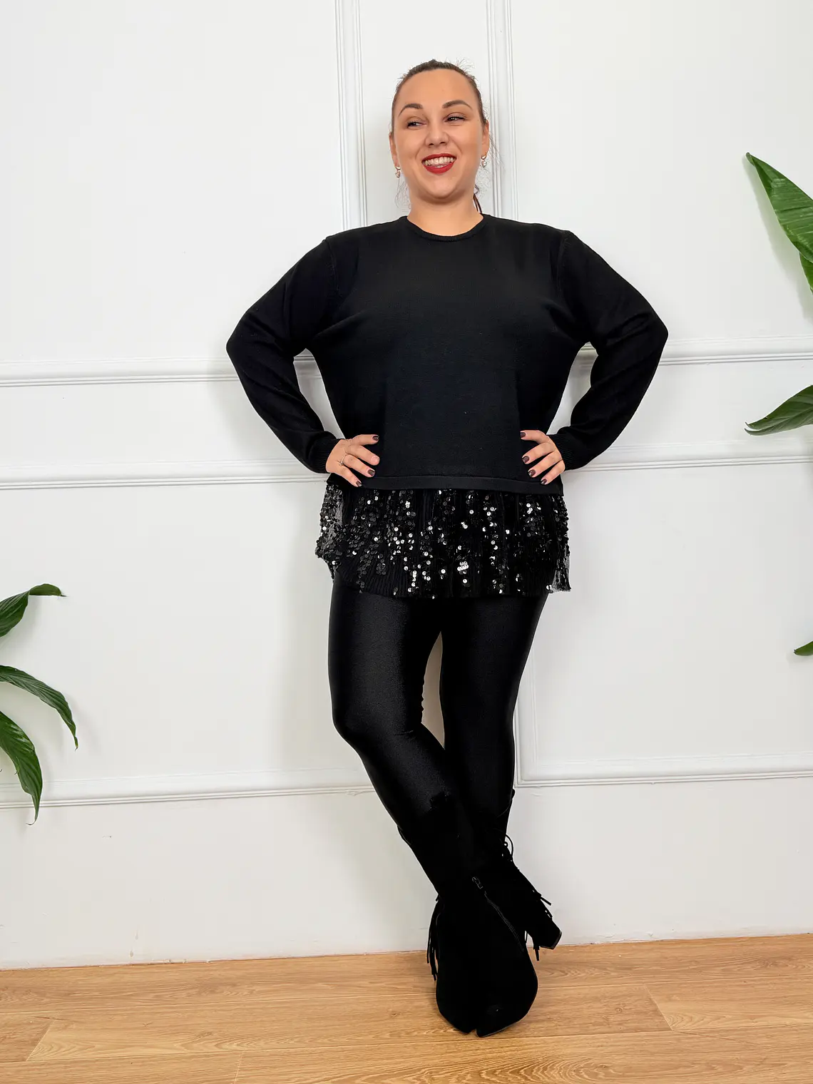 Sigrid Blouse Βlack 86523 2