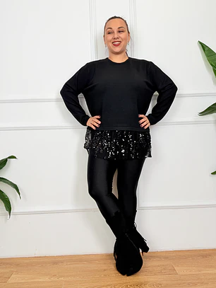 Sigrid Blouse Βlack 86523