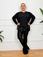 Sigrid Blouse Βlack 86523 - thumbnail 2