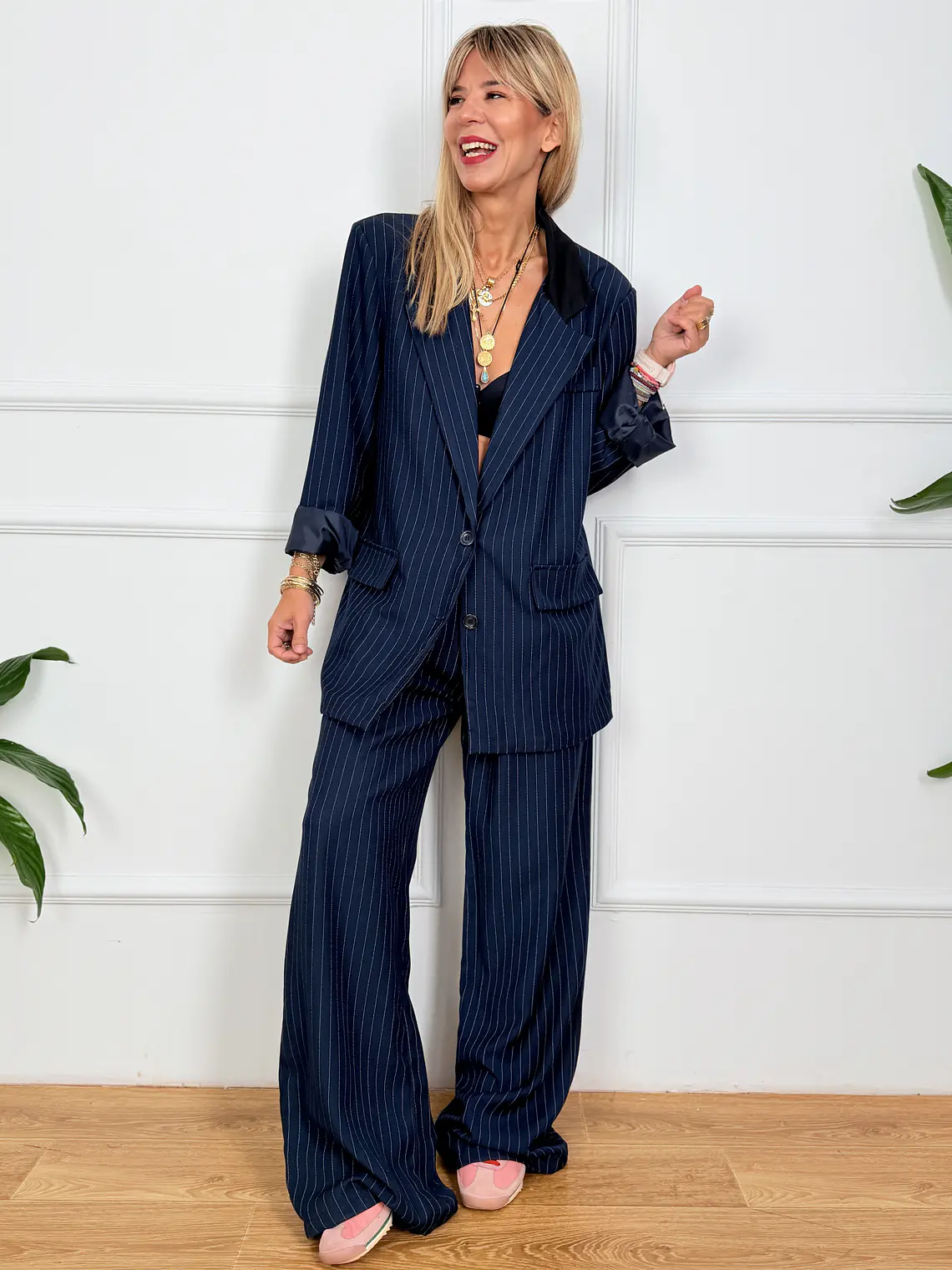 Greta Garbo Suit 14463 Blue 1