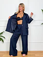 Greta Garbo Suit 14463 Blue - thumbnail 3
