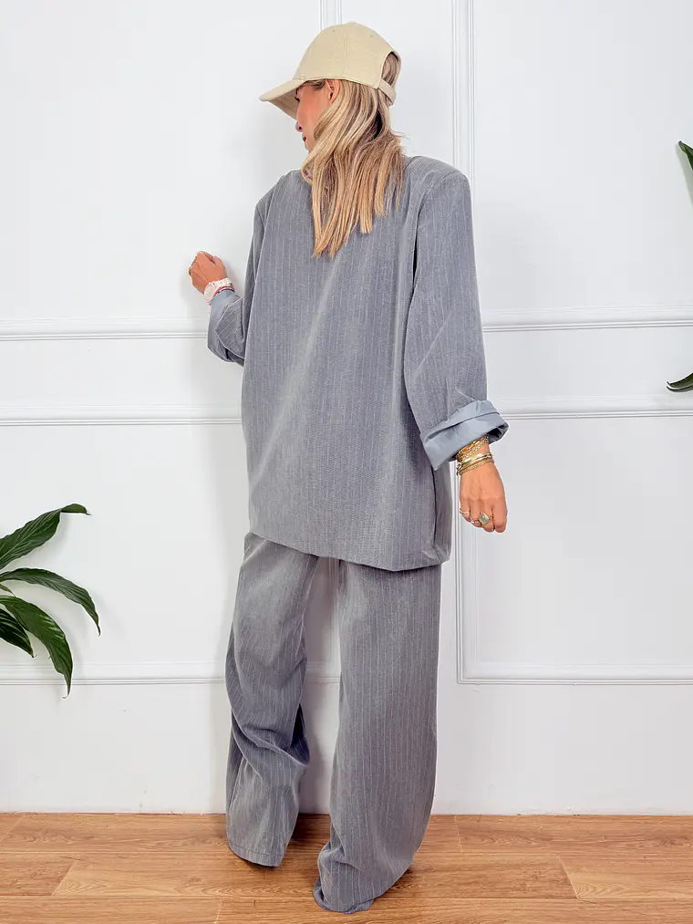 Greta Garbo Suit 14463 Grey 3