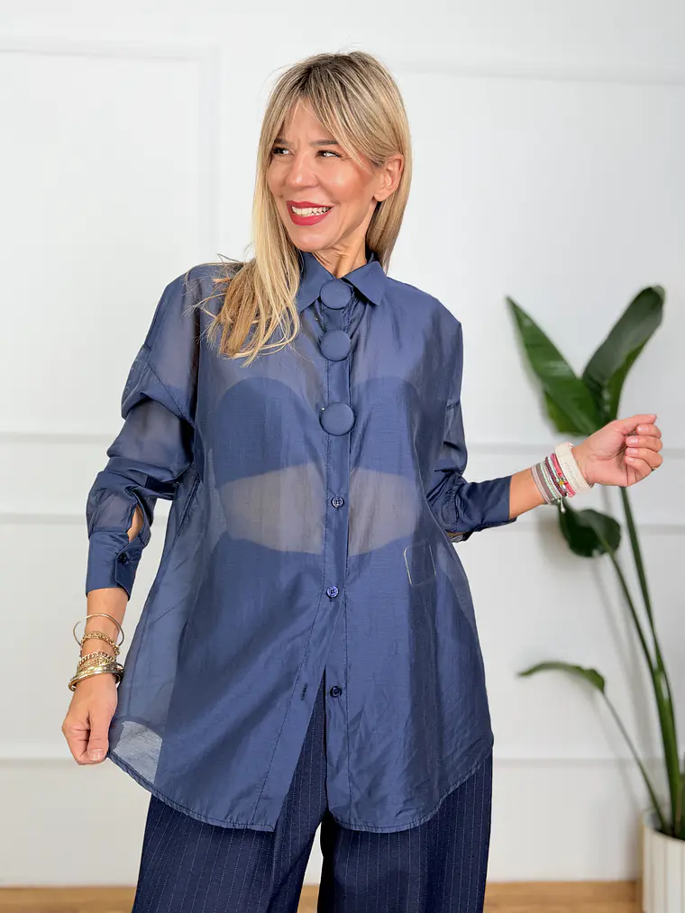 Carmelo Shirt Blue 10071   1