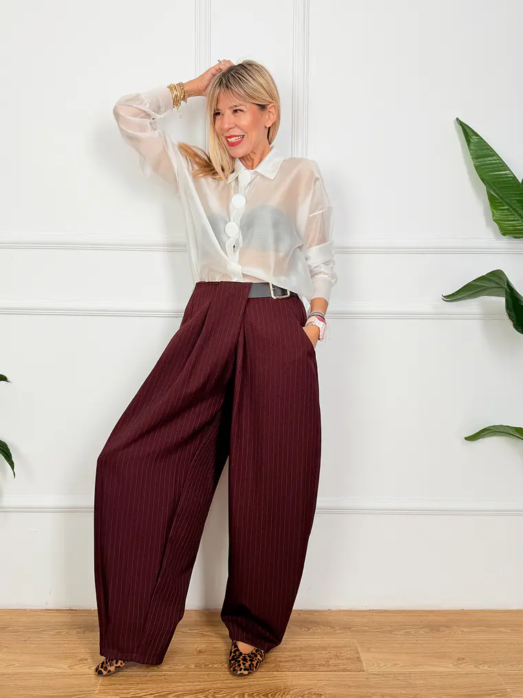 Emeel Pants  50943 Wine 1