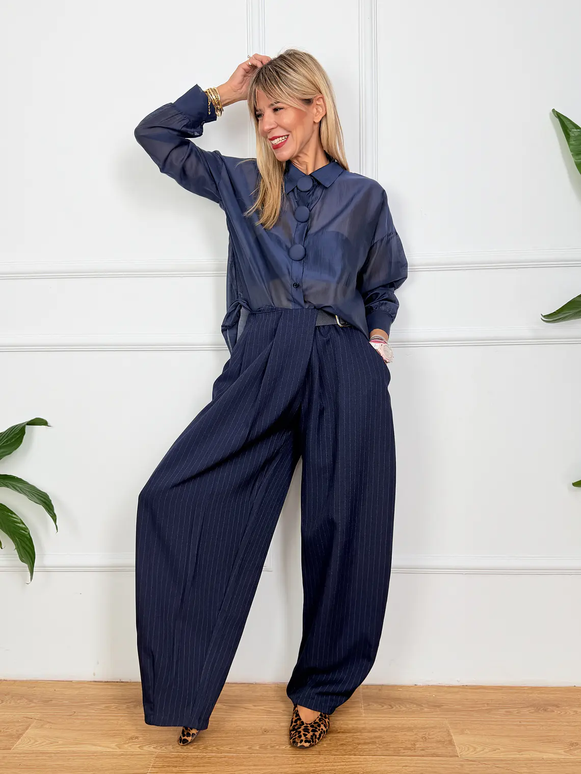 Emeel Pants  50943 Blue 1