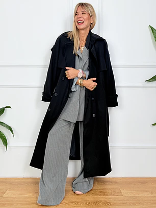 Neveser Coat 5280016 Black  