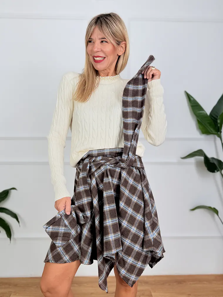 Ergon Skirt 2988 Brown/Sky 3