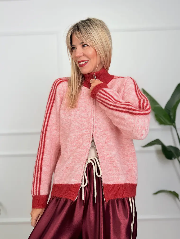 Ace Cardigan 515512 Pink/Red 3