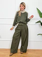 Ace Cardigan 515512 Pine/Beige - thumbnail 1