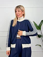 Ace Cardigan 515512 Navy Blue/White  - thumbnail 3