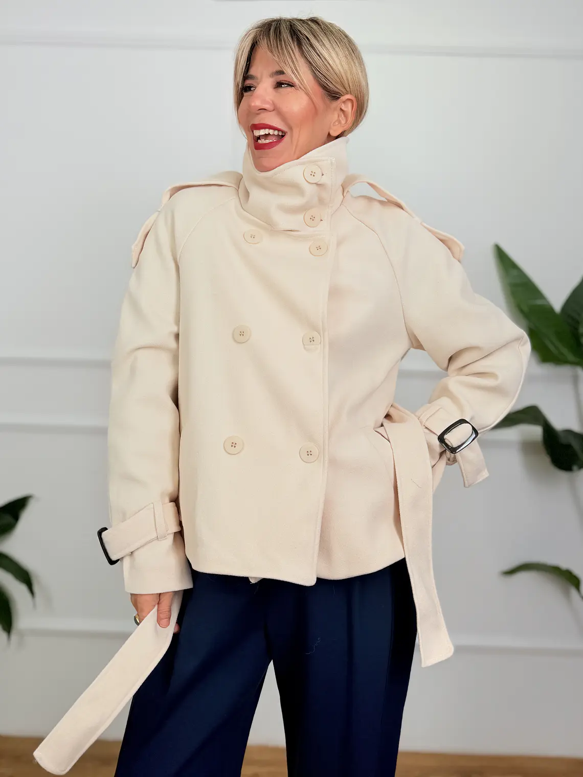 Emblyn Coat 800226 Ivory 1